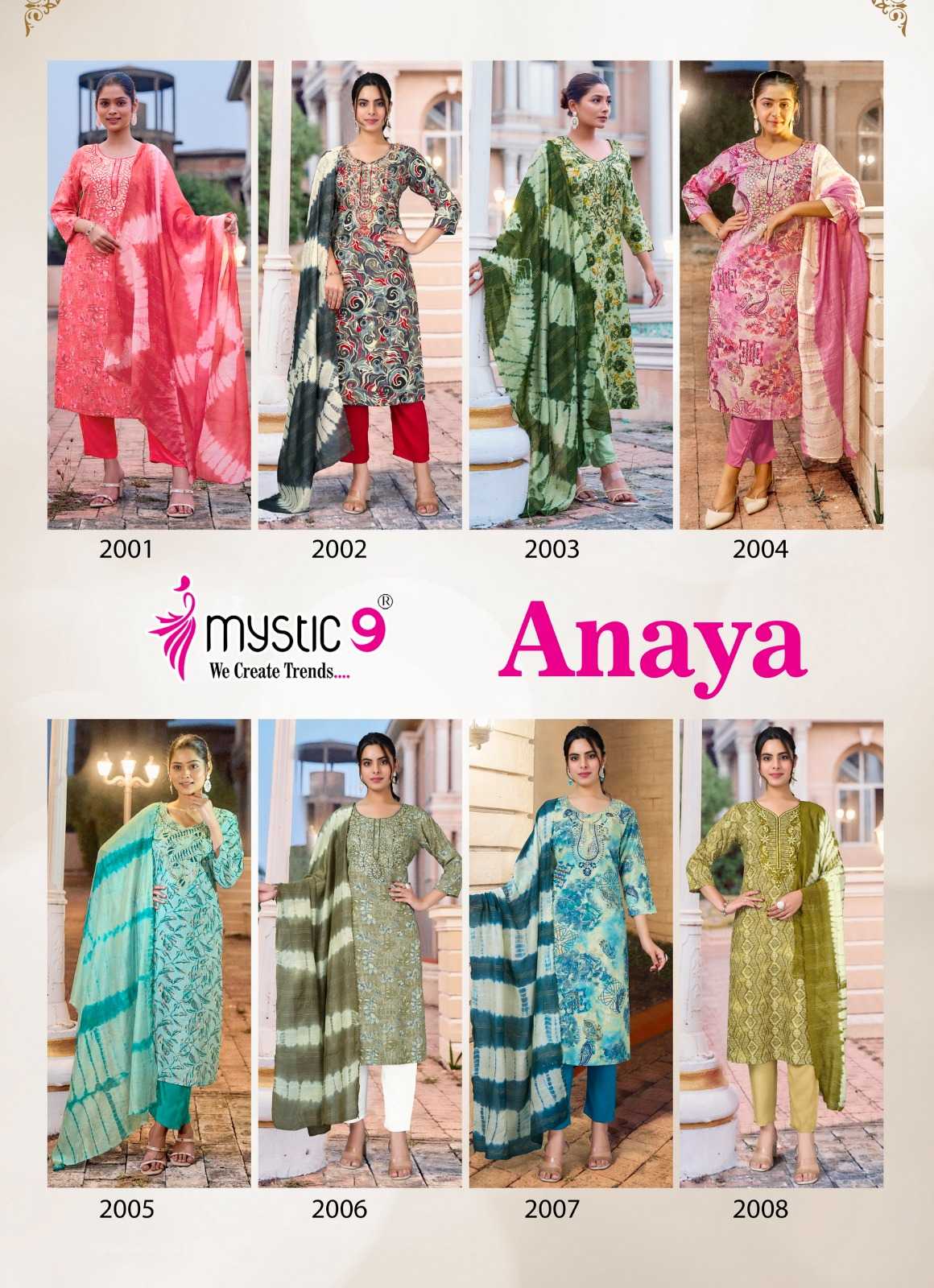 Mystic 9 Anaya Vol 2 Catalog latest kurtis for women online india