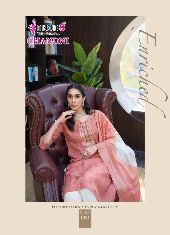 Mystic 9 Chandani Vol 1 catalog top 10 brands of kurtis in india