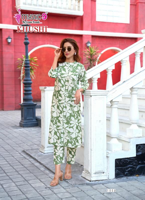 Mystic 9 Khushi Vol 1 catalog wholesale co ord sets manufacturers in india