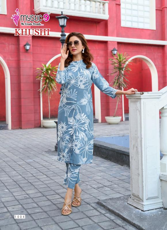 Mystic 9 Khushi Vol 1 catalog wholesale co ord sets manufacturers in india