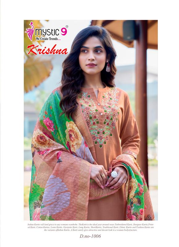 Mystic 9 krishna vol 1 catalog buy designer casual kurti online india