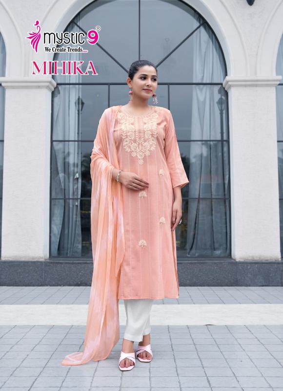 Mystic 9 Mihika Vol 2 Catalog kurti domestic brands in india