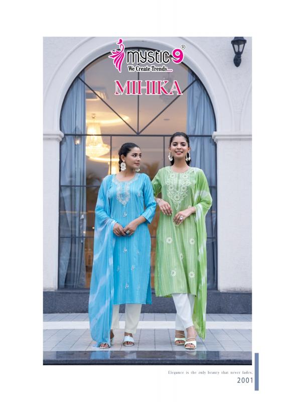Mystic 9 Mihika Vol 2 Catalog kurti domestic brands in india