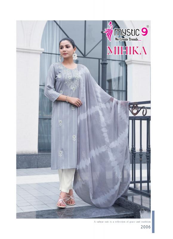 Mystic 9 Mihika Vol 2 Catalog kurti domestic brands in india