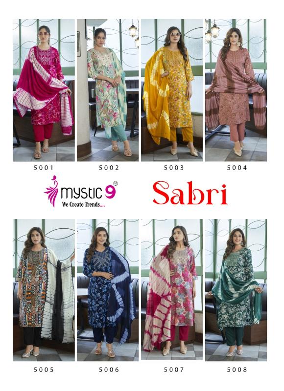 Mystic 9 Sabri Vol 5 Catalog best kurti botique online india