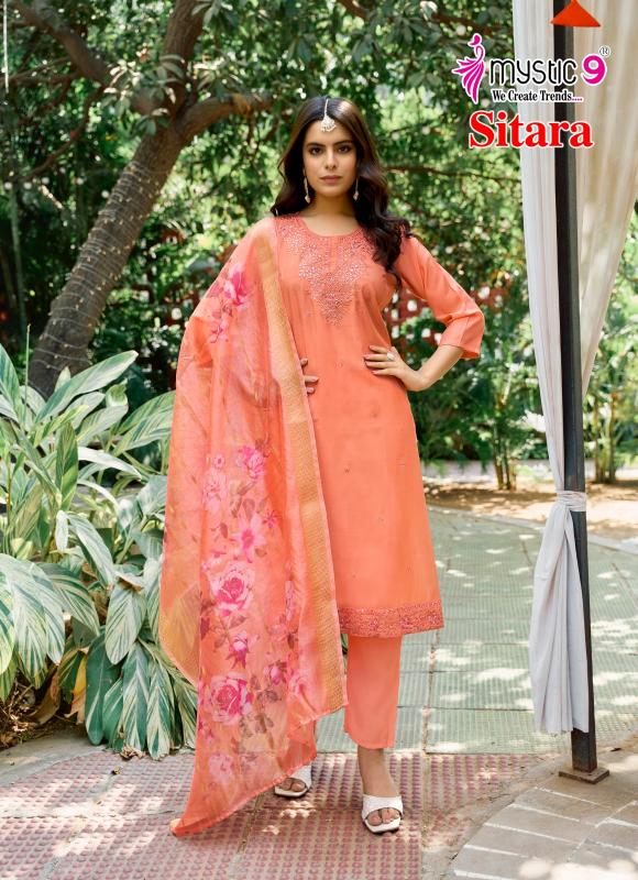 Mystic 9 Sitara vol 1 catalog fabindia kurtis india price