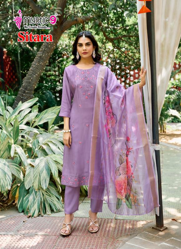 Mystic 9 Sitara vol 1 catalog fabindia kurtis india price