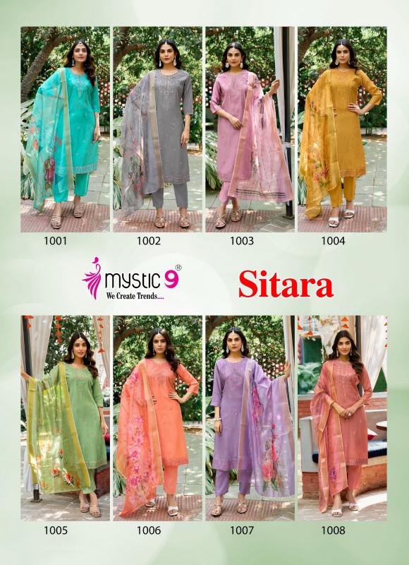 Mystic 9 Sitara vol 1 catalog fabindia kurtis india price