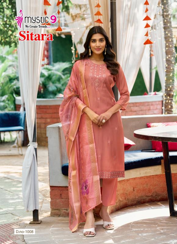 Mystic 9 Sitara vol 1 catalog fabindia kurtis india price