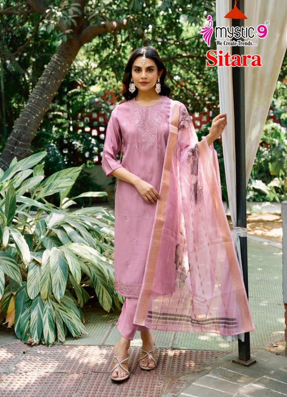 Mystic 9 Sitara vol 1 catalog fabindia kurtis india price