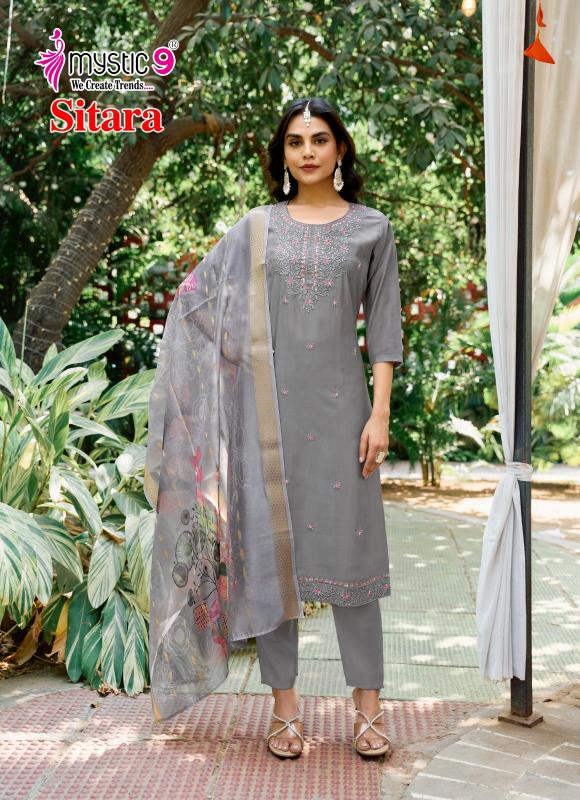 Mystic 9 Sitara vol 1 catalog fabindia kurtis india price