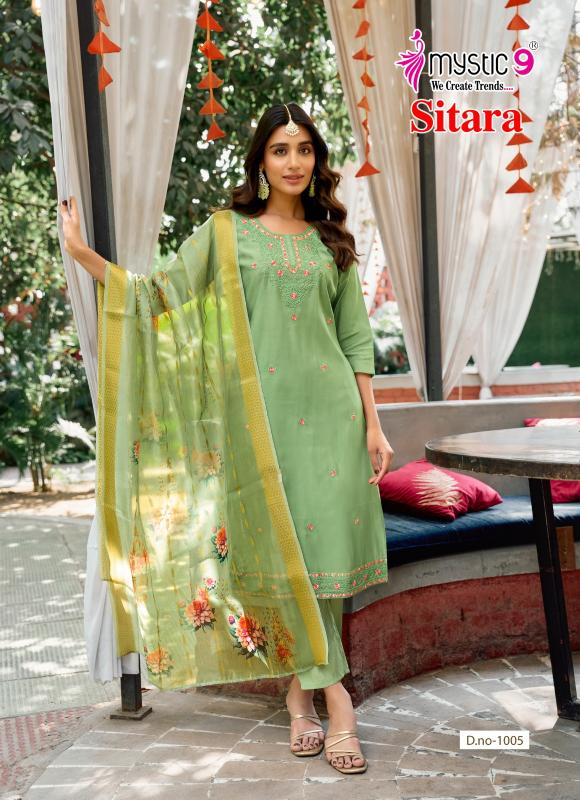 Mystic 9 Sitara vol 1 catalog fabindia kurtis india price