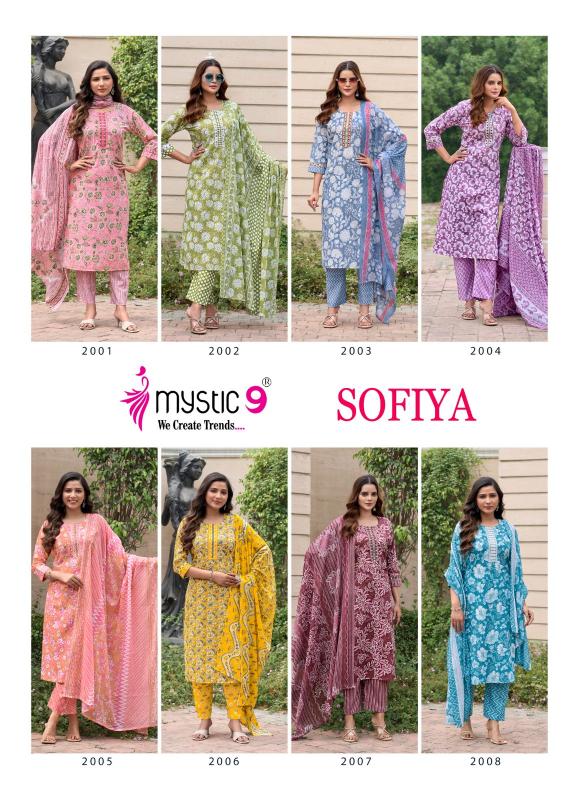 Mystic 9 Sofiya vol 2 catalog buy kurti set online india