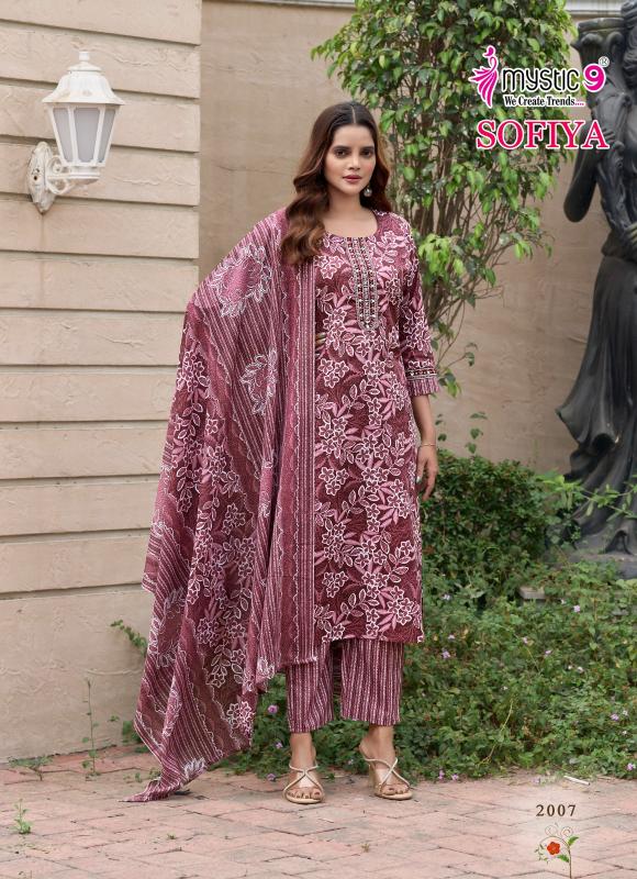 Mystic 9 Sofiya vol 2 catalog buy kurti set online india