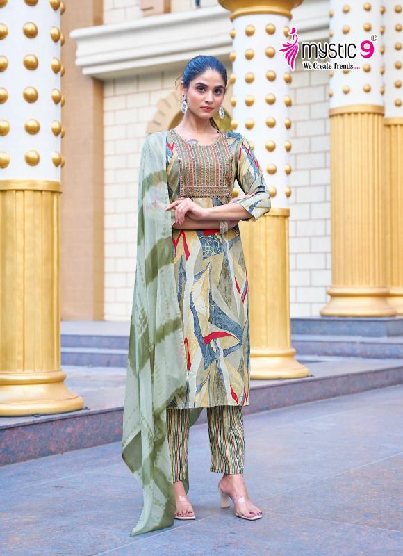 Mystic 9 Suman vol 3 catalog ladies kurti manufacturers delhi india