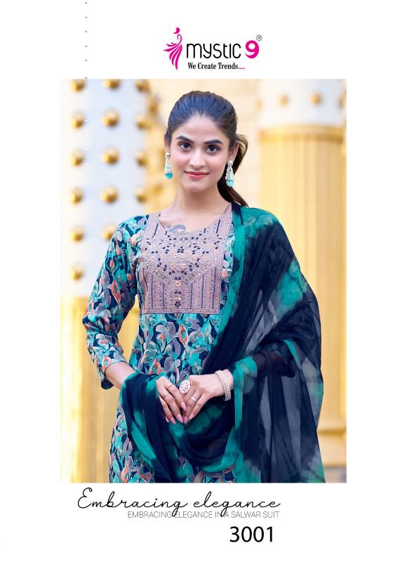 Mystic 9 Suman vol 3 catalog ladies kurti manufacturers delhi india