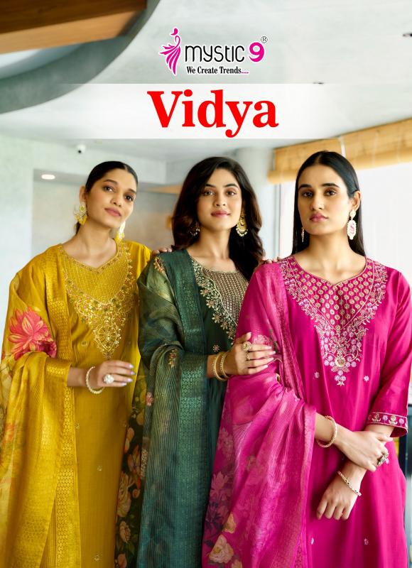 Mystic 9 Vidhya Vol 1 catalog kurtis online india sale 