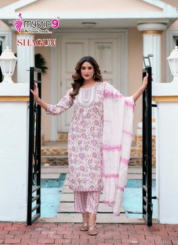 Mystic9 Shagun Vol-15 – Kurti Pant With Dupatta - Wholesale Catalog