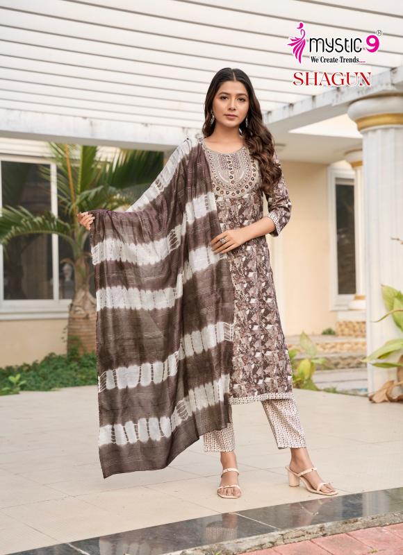 Mystic9 Shagun Vol-15 – Kurti Pant With Dupatta - Wholesale Catalog