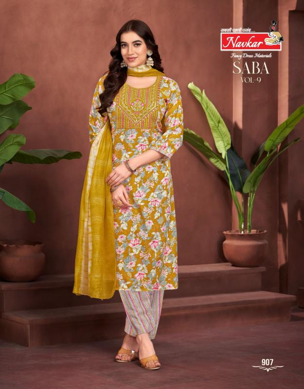 Navkar Saba Vol 9 Catalog fab india kurtis women online