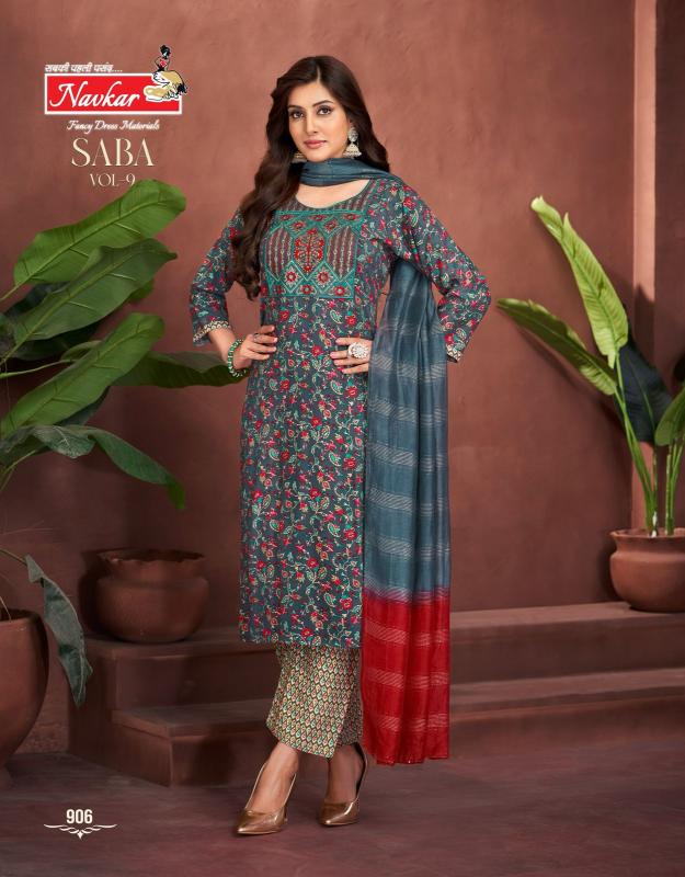 Navkar Saba Vol 9 Catalog fab india kurtis women online