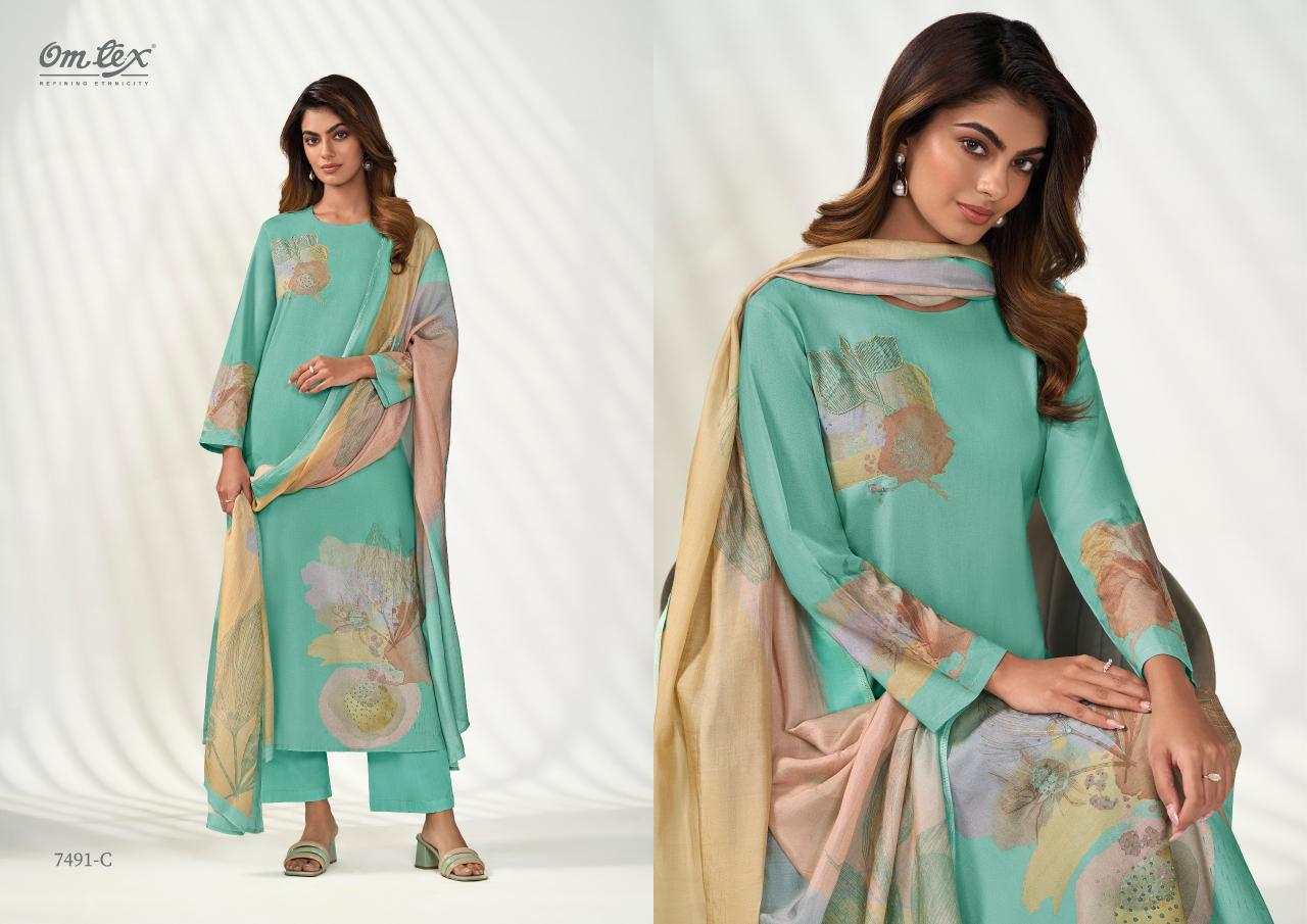 Omtex Kainaat catalog wholesale ladies salwar kameez
