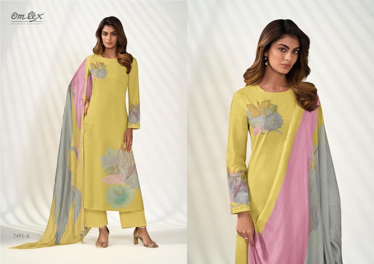 Omtex Kainaat catalog wholesale ladies salwar kameez