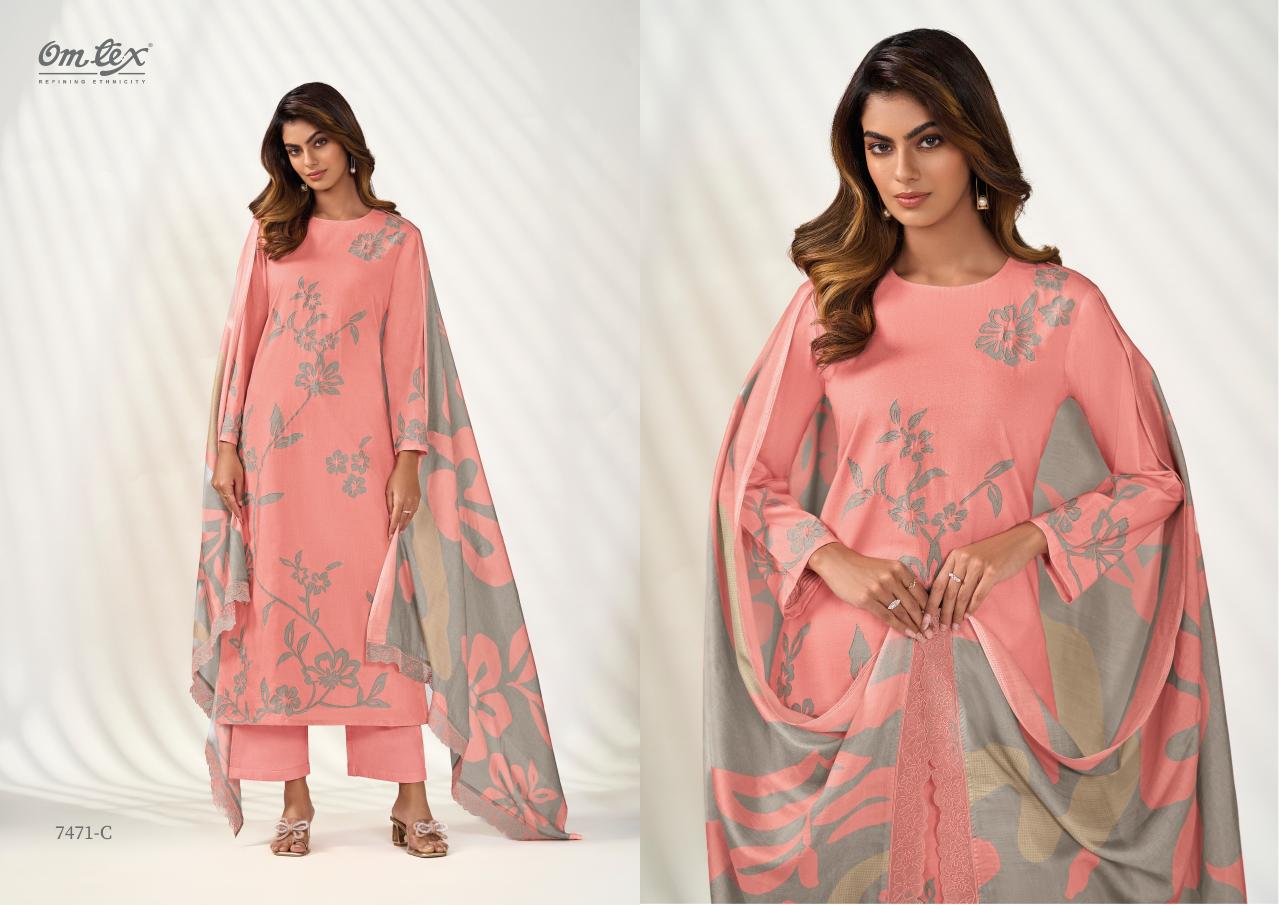 Omtex Maskara catalog unstitched heavy salwar kameez in jaipur wholesale with price