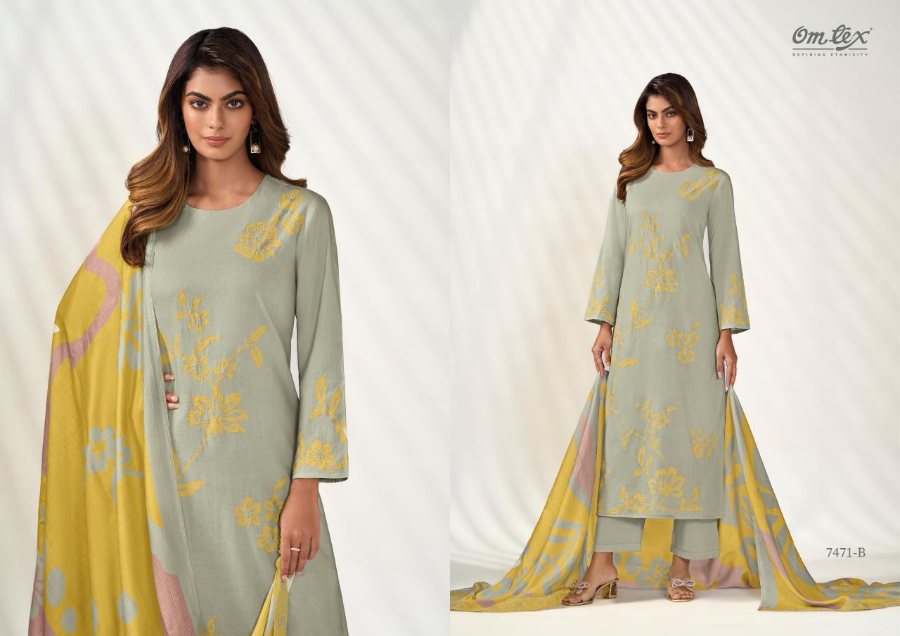 Omtex Maskara catalog unstitched heavy salwar kameez in jaipur wholesale with price