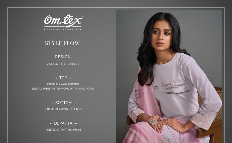 Omtex Style flow catalog wholesale dealers of salwar kameez in ahmedabad