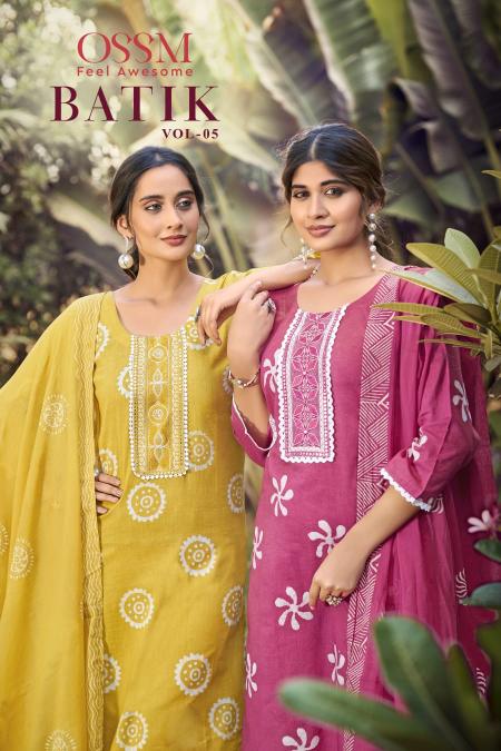 Ossm Batik Vol 5 catalog kurti wholesaler india