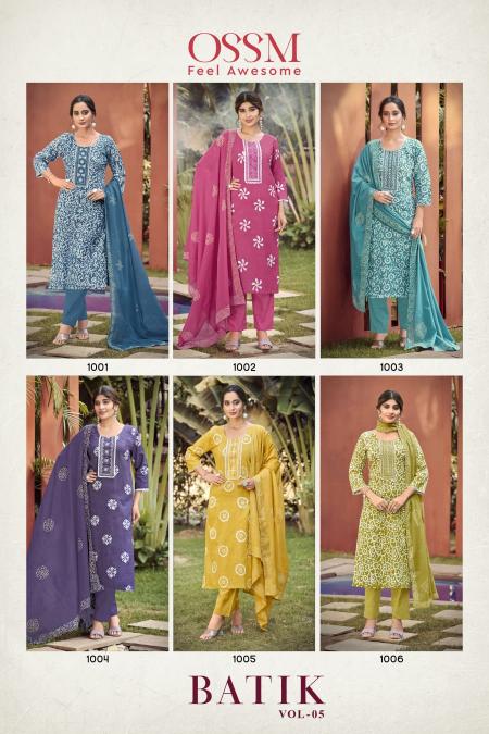 Ossm Batik Vol 5 catalog kurti wholesaler india
