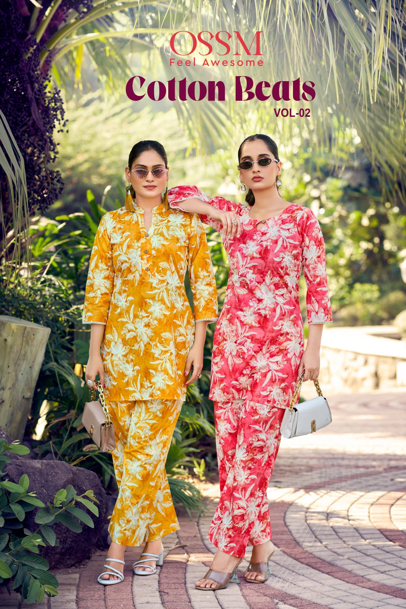 Ossm Cotton Beats Vol 2 catalog modest co ord sets wholesale
