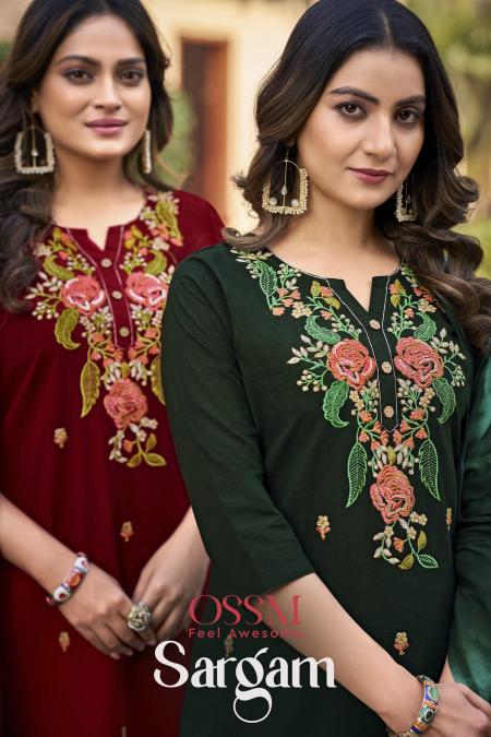 Ossm Sargam vol 2 catalog ladies kurtis online india