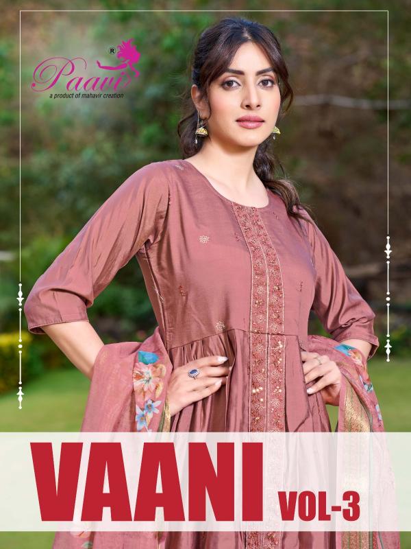 Paavi Vaani vol 3 catalog ladies kurti manufacturer in jaipur