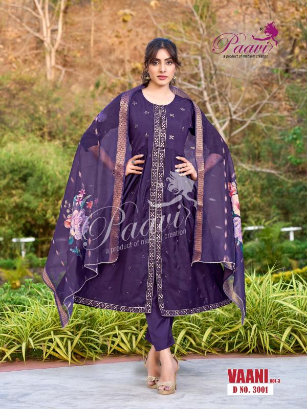 Paavi Vaani vol 3 catalog ladies kurti manufacturer in jaipur