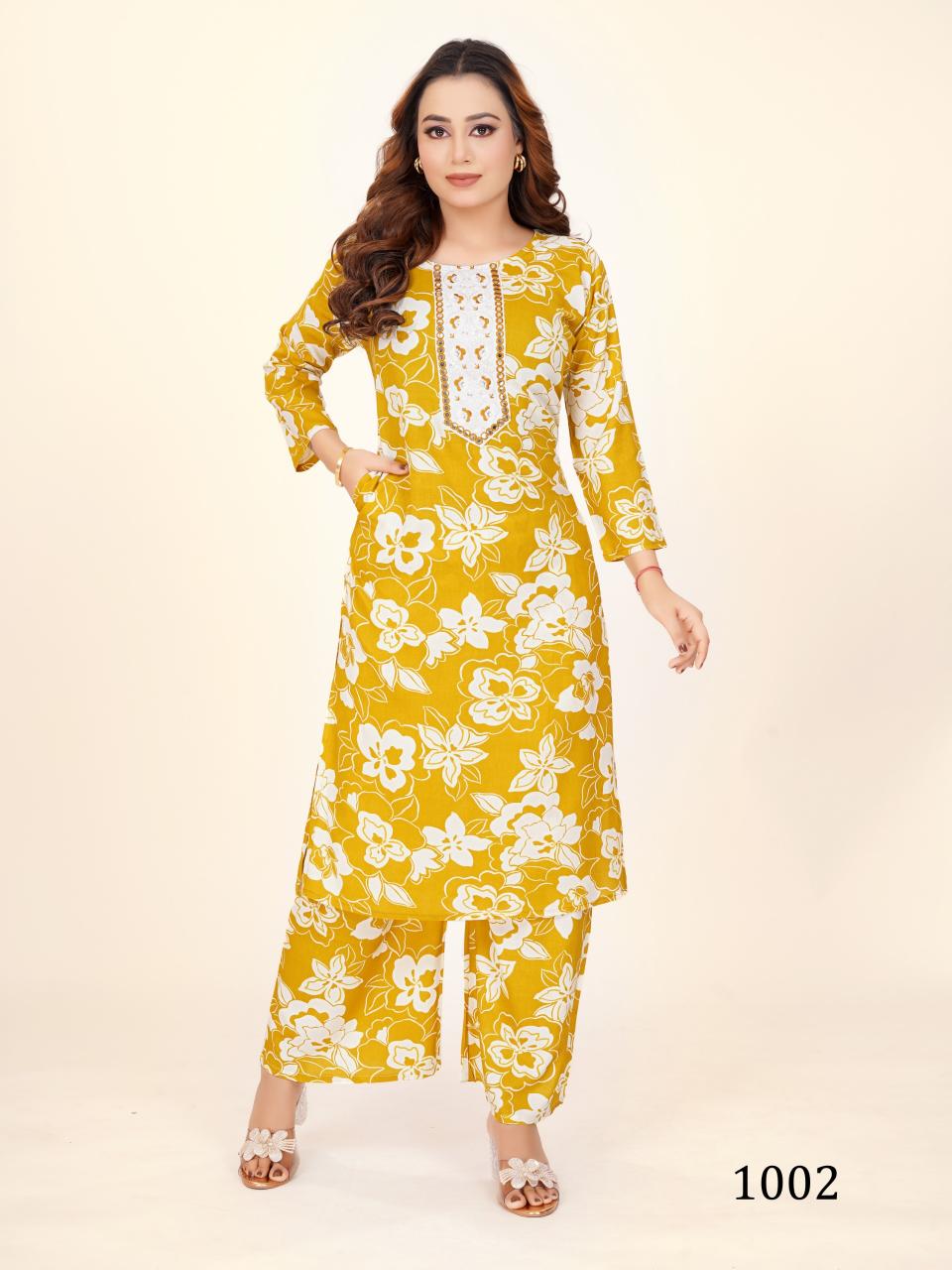 Padmavati Chingari Vol 2 catalog rayon print co ord set