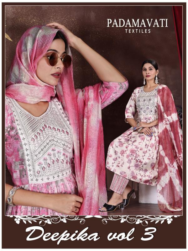 Padmavati Deepika vol 3 catalog kurtis online in india