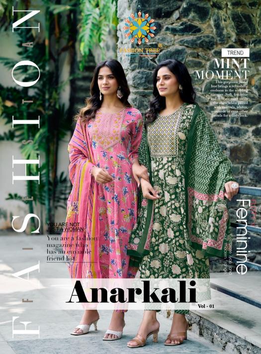 Passion Tree Anarkali vol 1 catalog modern kurtis online india