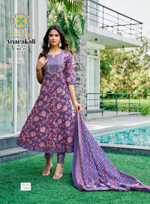 Passion Tree Anarkali vol 1 catalog modern kurtis online india