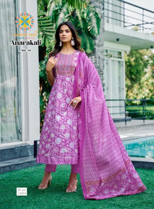 Passion Tree Anarkali vol 1 catalog modern kurtis online india