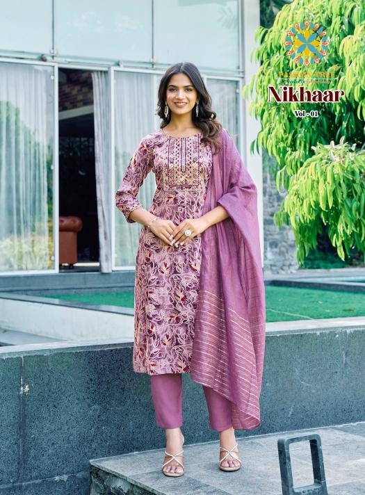Passion Tree Nikhaar Vol 1 Catalog best brand kurtis in india online