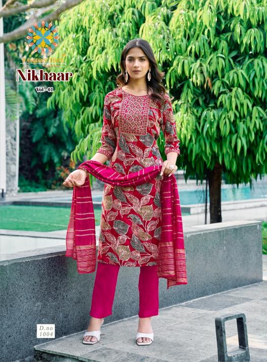 Passion Tree Nikhaar Vol 1 Catalog best brand kurtis in india online