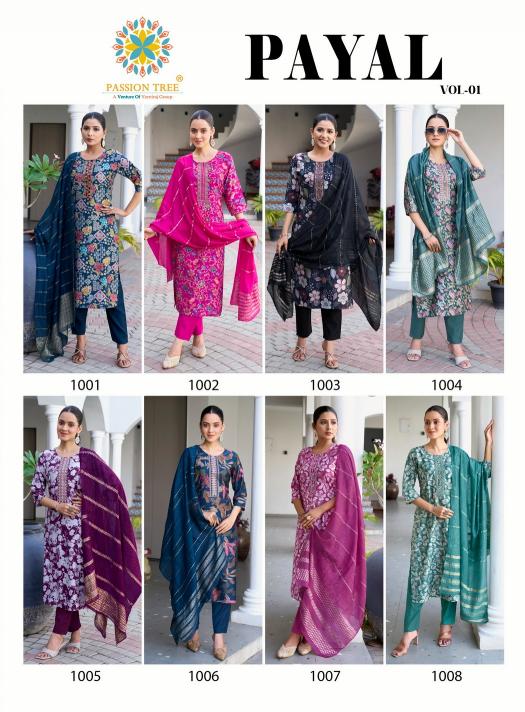 Passion Tree Payal Vol 1 catalog ira soleil kurtis online india