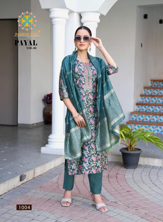 Passion Tree Payal Vol 1 catalog ira soleil kurtis online india