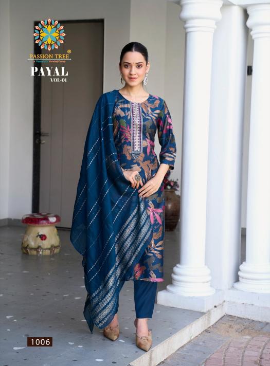 Passion Tree Payal Vol 1 catalog ira soleil kurtis online india
