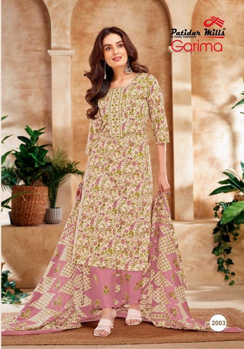 Patidar Garima Vol-2 – Kurti Pant With Dupatta - Wholesale Catalog
