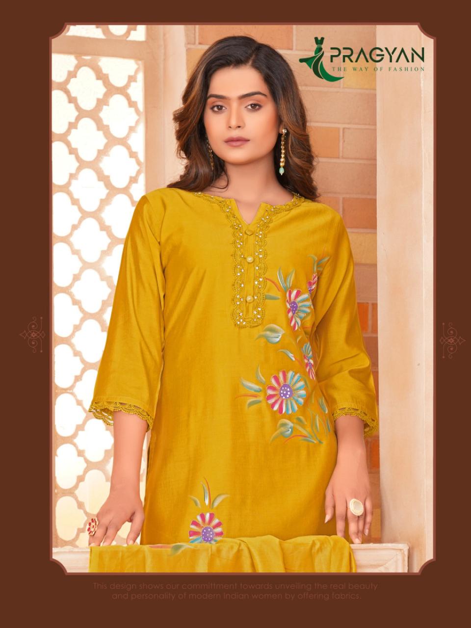 Pragyan Glitter Vol 1 catalog feb india party wear kurtis and pants
