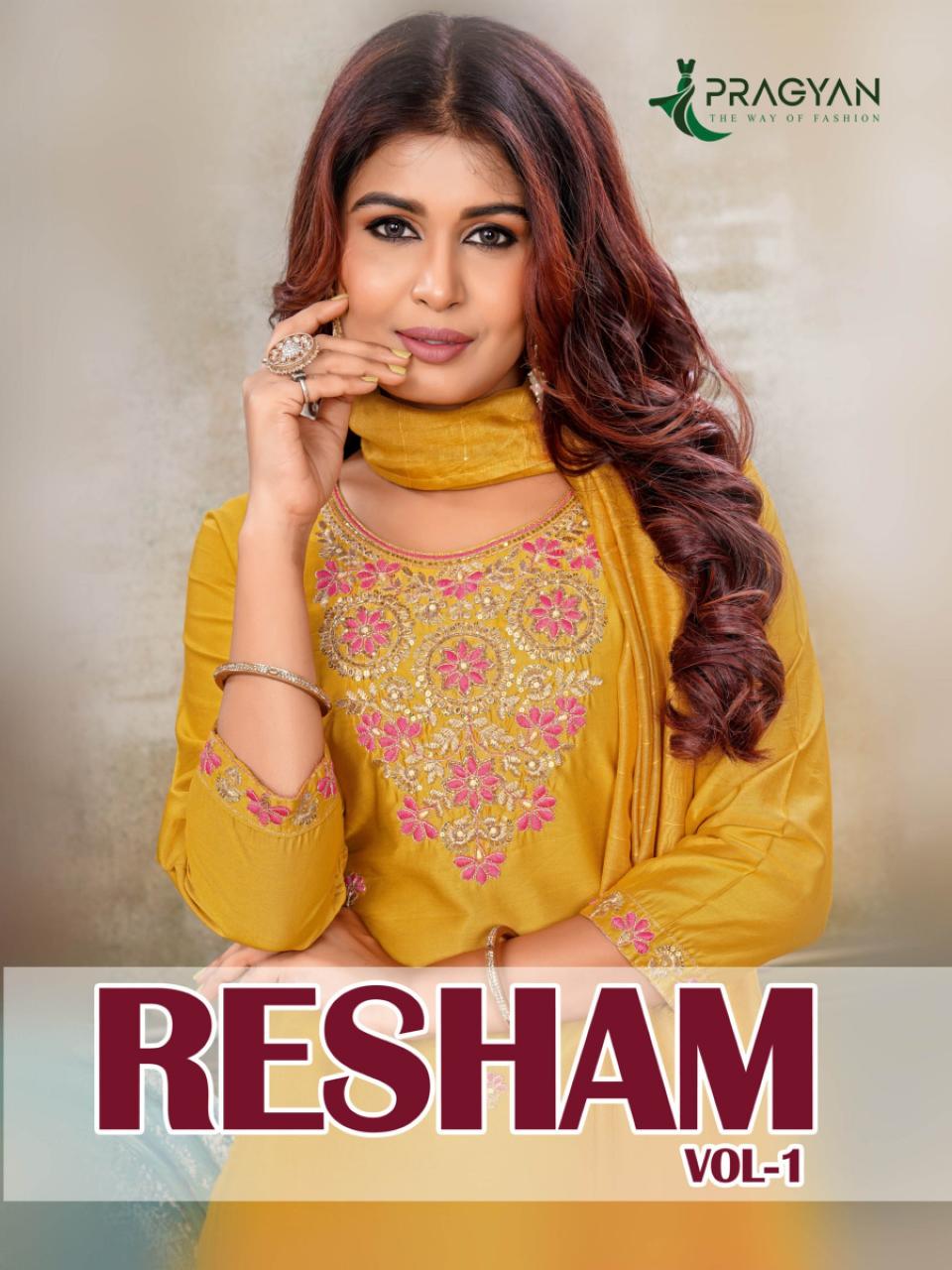 Pragyan Resham Vol 1 catalog kurti designs 2025 in india