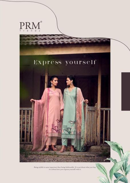 PRM Trendz Aries catalog wholesale cotton dress material in ahmedabad